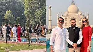 डोनाल्ड ट्रम्प जूनियर की ताज यात्रा: कड़े सुरक्षा घेरे में दिखे पूर्व अमेरिकी राष्ट्रपति के बेटे